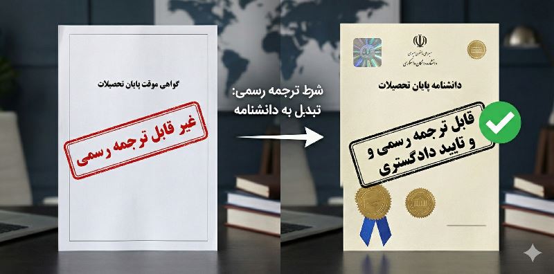 دانشنامه چیست؟ راهنمای ۰ تا ۱۰۰ شرایط ترجمه رسمی دانشنامه تحصیلی